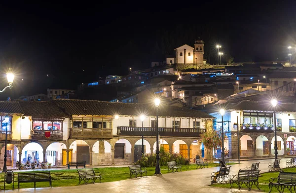 Central Square of Cusco in Peru — Stockfoto