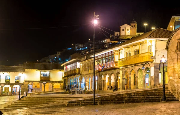 Central Square of Cusco in Peru — Stockfoto