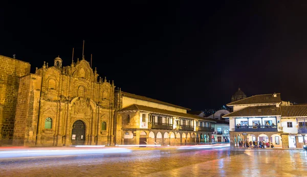 Plaza Central del Cusco en Perú — Foto de Stock