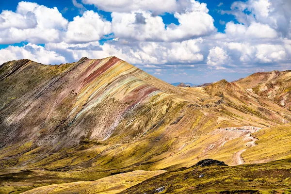 Palccoyo Regenbogenberge in Peru — Stockfoto