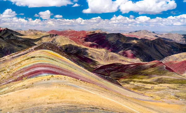 Palccoyo Montañas Arcoiris en Perú — Foto de Stock