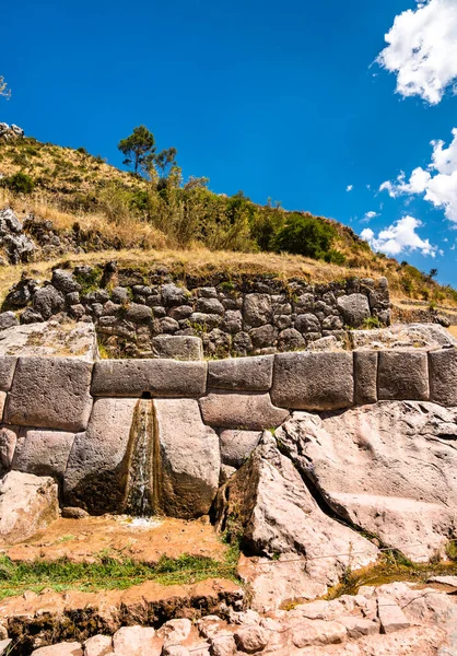 Tambomachay Inca ruins near Cusco in Peru — Stock Photo, Image