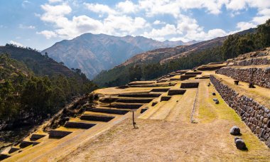Peru 'daki Chinchero' da İnka Kalıntıları