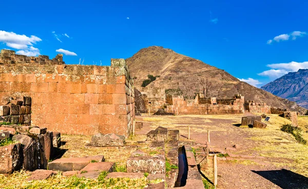 Руины инков в Пизаке в Перу — стоковое фото