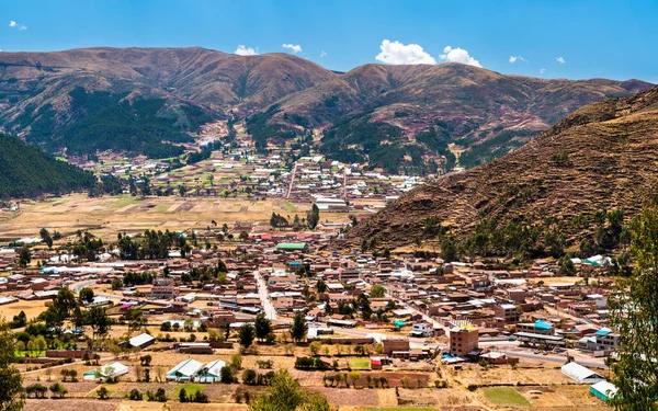 Peru 'da Cusco yakınlarında bir Ccorao köyü.