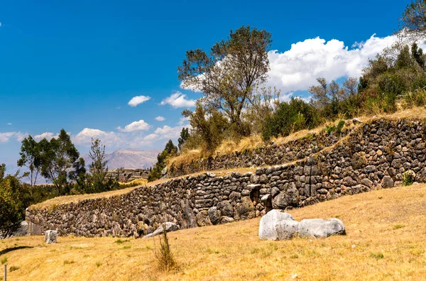 Zřícenina Tambomachay Inca poblíž Cusca v Peru — Stock fotografie