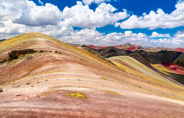 Palccoyo Regenbogenberge in Peru — Stockfoto