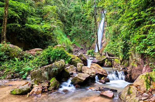 Cascada El Tirol en la selva de Chanchamayo en Perú — Foto de Stock