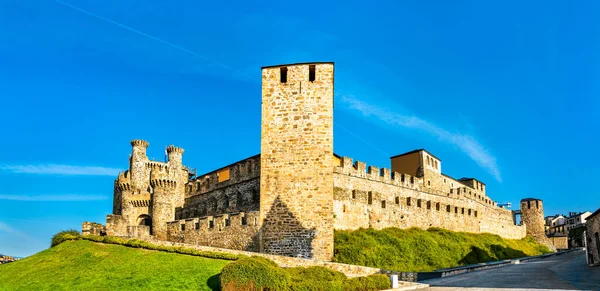 Templar Castle Ponferrada, İspanya — Stok fotoğraf