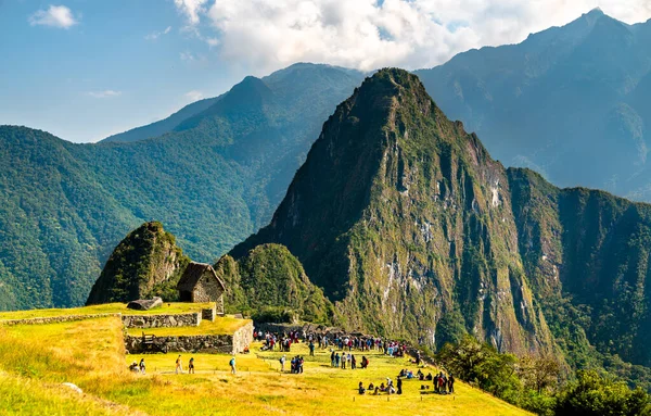 Antigua ciudad inca de Machu Picchu en Perú —  Fotos de Stock