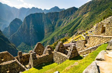 Peru 'daki antik İnka şehri Machu Picchu