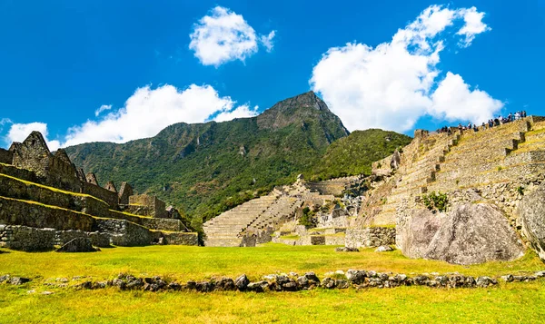 Oude Inca stad Machu Picchu in Peru — Stockfoto