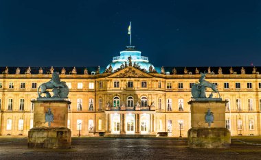 Almanya 'nın Stuttgart kentindeki yeni saray