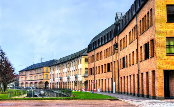 Architektura Karlsruhe v Německu — Stock fotografie
