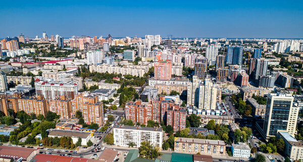 Pechersk district in Kiev, Ukraine