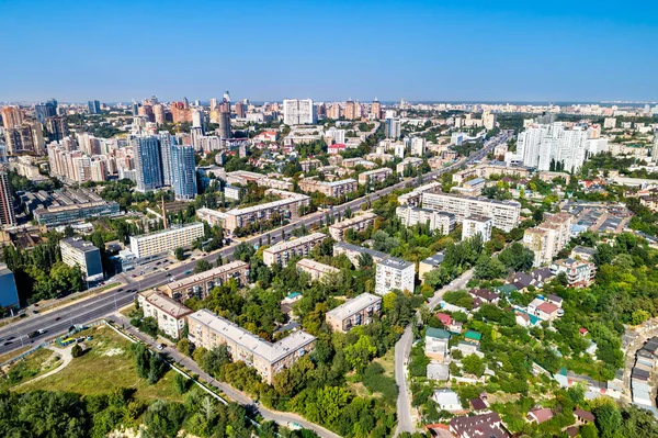 Ukrayna 'nın Kiev kentindeki Pechersk bölgesinde. — Stok fotoğraf