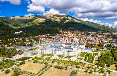 İspanya 'daki San Lorenzo de El Escorial Kraliyet Manastırı