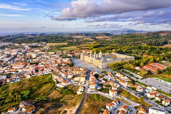Pałac-klasztor w Mafrze w Portugalii — Zdjęcie stockowe