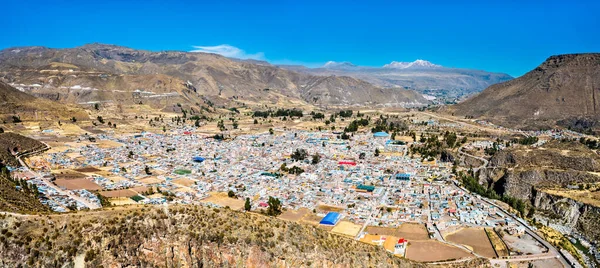 Paisaje urbano de Chivay en Perú —  Fotos de Stock