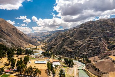 Junin, Peru 'daki Aimaraes Nehri.