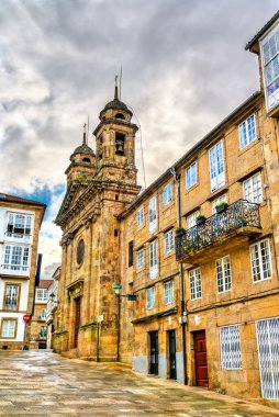 Santiago de Compostela, İspanya 'daki San Miguel dos Agros Kilisesi