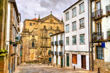 Santiago de Compostela, İspanya 'daki San Martin Pinario Manastırı