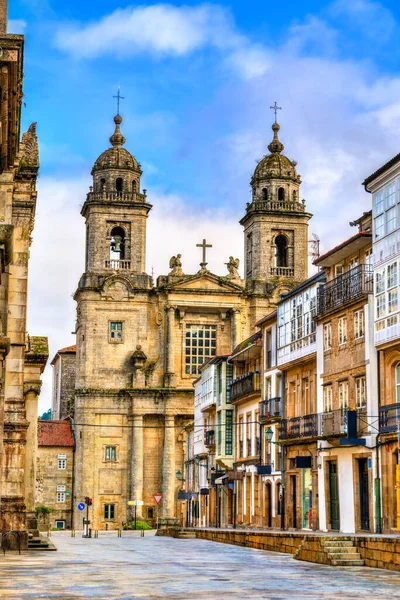 Biara San Francisco di Santiago de Compostela, Spanyol — Stok Foto