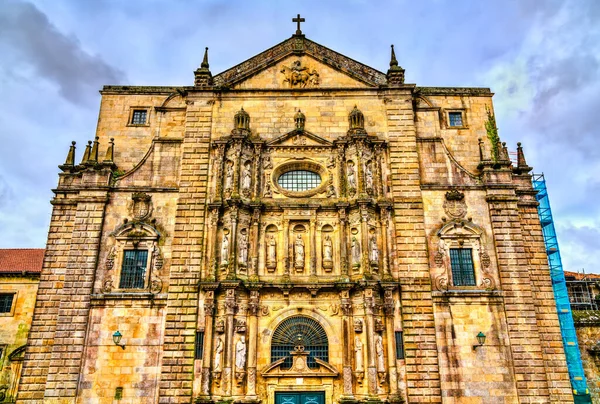 San Martin Pinario Monastery in Santiago de Compostela, Spain — Foto de Stock