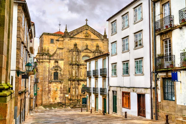 Santiago de Compostela, İspanya 'daki San Martin Pinario Manastırı