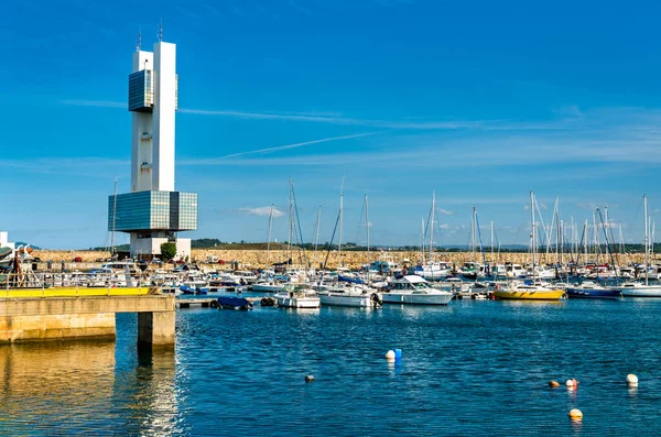 Yachts in marina at A Coruna, Spain — Stock Photo, Image