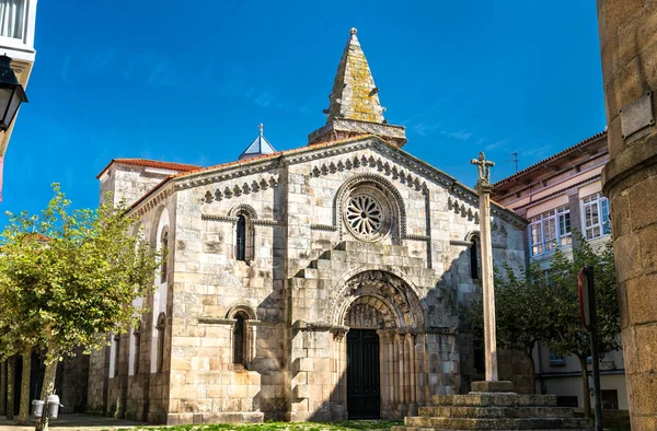 Εκκλησία Santa Maria del Campo στην Coruna της Ισπανίας — Φωτογραφία Αρχείου