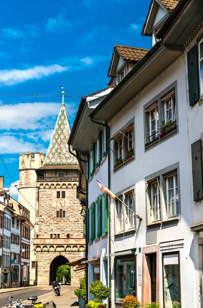 Spalentor Une Porte Historique Bâle Suisse — Photo