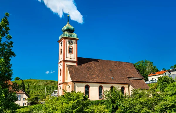 Iglesia Saint Leodegar Bad Bellingen Baden Wuerttemberg Alemania —  Fotos de Stock