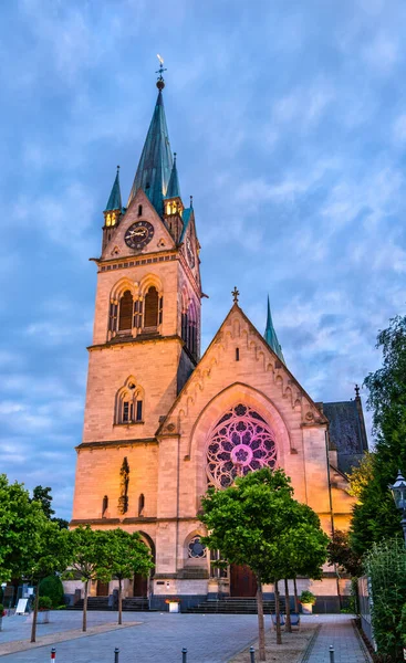 Bad Homburg Daki Mary Kilisesi Hesse Almanya — Stok fotoğraf