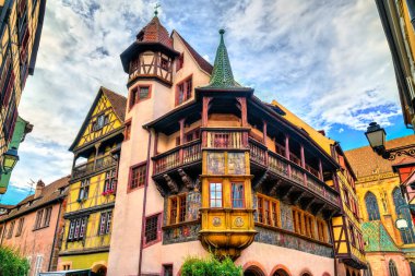 Traditional half-timbered houses in Colmar - Alsace, France