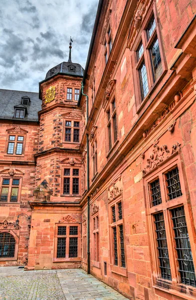 Johannisburg Castle Aschaffenburg Franconia Bavaria Germany — Stockfoto