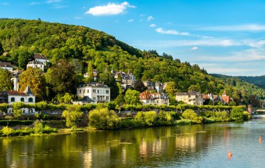 View of the Neckar river in Heidelberg - Baden-Wurttemberg, Germany