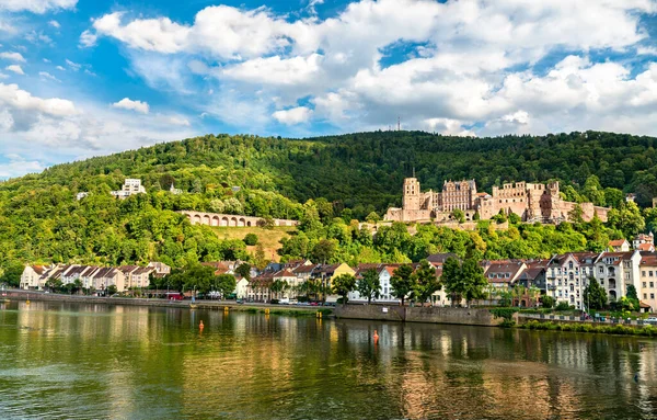 View Heidelberg Its Castle Baden Wurttemberg Germany — Stok fotoğraf