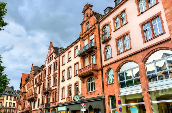 ドイツ バイエルン州のアスカフェンブルクの伝統的建築 — ストック写真