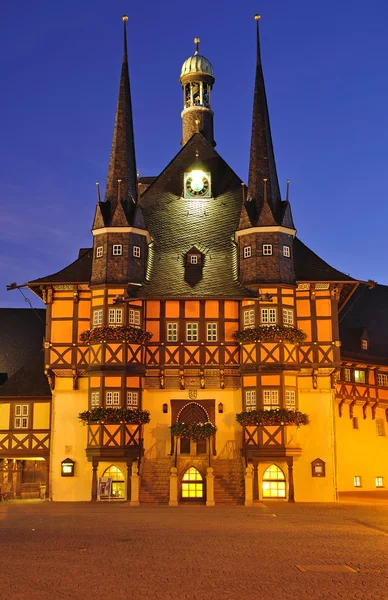 Town Hall,Wernigerode,Harz Mountain,Germany — Stock Photo, Image