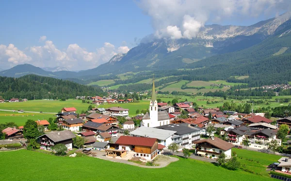 Ellmau am Wilden Kaiser, Tyrolen, Österrike — Stockfoto