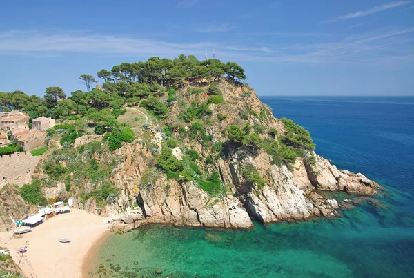 Tossa de mar, costa brava, katalonien, spanien — Stockfoto