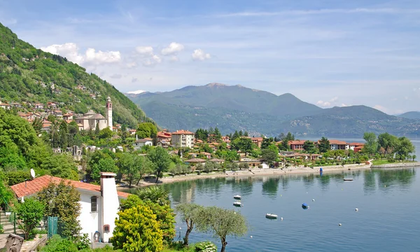 Cannero Riviera, Lago Maggiore, Itália — Fotografia de Stock