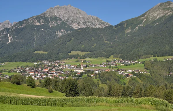 Telfes, stubaital, tirol, Avusturya — Stok fotoğraf