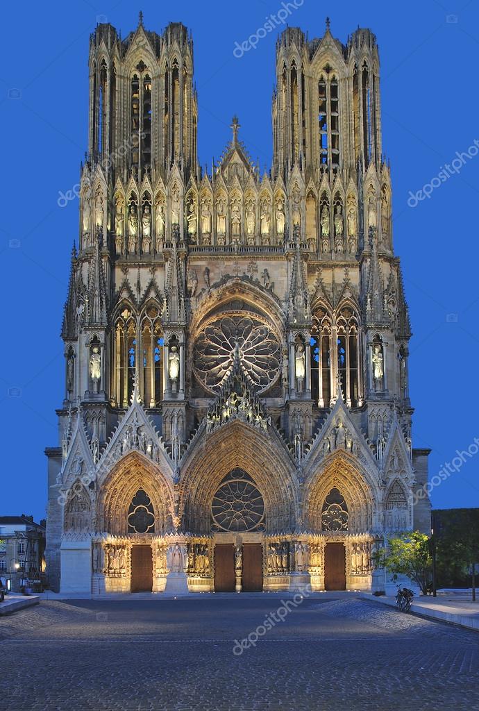 Cathedral of Reims,Champagne Region,France — Stock Photo © eurotravel