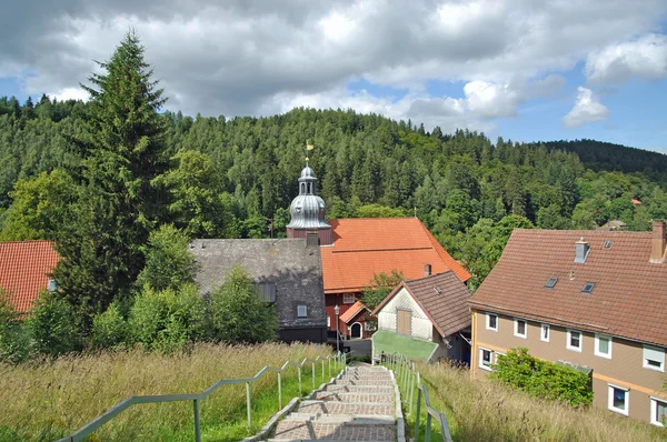 Міста Альтенау, регіоні Harz регіону, Німеччина — стокове фото