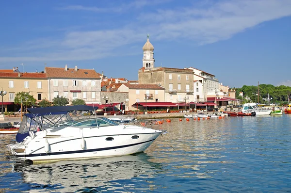 Krk Town, isola di Krk, Croazia — Foto Stock