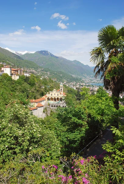 Madonna del Sasso,Locarno,Ticino,Switzerland — Stock Photo, Image