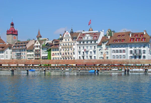 Lucerna, Lago Lucerna, Suíça — Fotografia de Stock