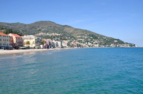 Alassio, italienische riviera, ligurien, italien — Stockfoto